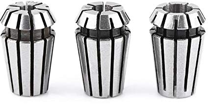 ER11 CNC-Spannzange, 3 Stk. 3,175 mm (1/8 Zoll) 4 mm 6 mm Federzange Werkstück Gravur Spannzange Fräswerkzeug