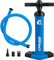 Cressi Feather High Pressure Inflation Hand Pump, Pompa Manuale Unisex Adulto, Blu (Blue), Taglia unica