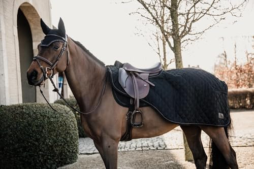 Kentucky - Trainingsdecke Marine - Schwarz - 160g - Größe M