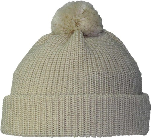 Harrys-Collection Pudelmütze in 100% Wolle Seewasserfest!, Farben:beige