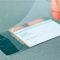 Protection adhésive transparente pour carte plastique PVC 86 * 54mm (overlay) CZPB-D002-T01 Cardzprinter - Lot de 5