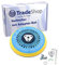 Trade-Shop Disco abrasivo de velcro, diámetro de 150 mm, M8, rosca de 5/16 pulgadas, juego de adaptadores compatible con lijadora orbital Rupes Makita Festool Dynabrade Mirka