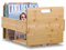 Artliving Schallplatten-Aufbewahrungskiste aus Bambus – Album-Aufbewahrungsbox für Vinyl-Schallplatten – für bis zu 80 LPs, Alben – Desktop-Organizer für Zeitschriften und Akten – Zuhause oder Büro