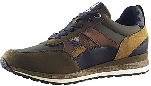 REFRESH - Zapatilla Mujer Kaki - Calzado Cómodo y Versátil - Moda Casual - Modelo 17015905 (Talla 36)