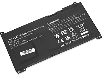 CRLYLC RR03XL Laptop Akku für HP ProBook 430 440 450 455 470 G4 G5 Mobile Thin Client MT20 MT21 Series HSTNN-PB6W HSTNN-LB7I HSTNN-LB71 HSTNN-UB7C HSTNN-I74C 851477-421 851477-541 851477-831 Battery