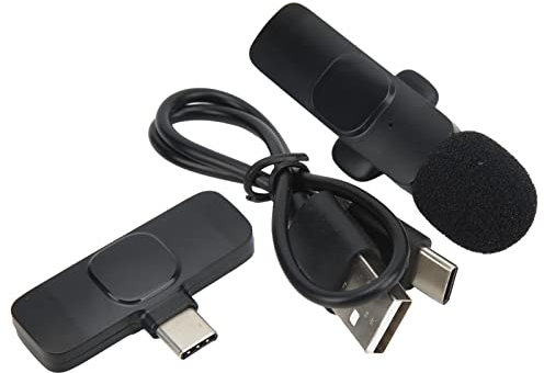 Micro-Cravate sans Fil, Micro-Cravate Anti-interférences Plug and Play Haute Performance pour Tablette PC 1