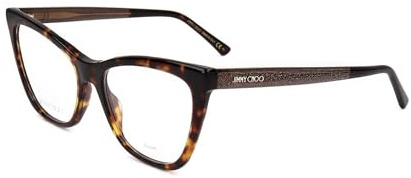 Jimmy Choo JC361 086 HAVANA 53/17/145 Damen Brillen