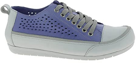 Andrea Conti Sneaker da Donna, Scarpe da Ginnastica, Bianco Lilla, 39 EU