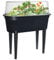 idooka Small Planter Propagation Station Grow House for Indoor or Outdoor Use, Potting Bench Ideal Plastic Pop Up Plant Nursery for Small Gardens, Patios or Spaces (Grey)