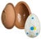 Easter Egg Moulds, 3D Breakable Giant Egg Chocolate Mould, Easter Egg Chocolate Mould Silicone Fondant Mold, Non-Stick Chocolate Egg Mould for Easter Day Decorations Party Supplies