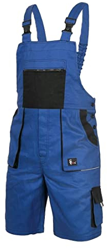 Pantaloncini da uomo Pantaloni da lavoro Salopette corta 100% cotone Pantaloncini da lavoro Professionali da giardino Pantaloni con cintura in vita Durevoli Massima sicurezza e comfort Tasche (62)