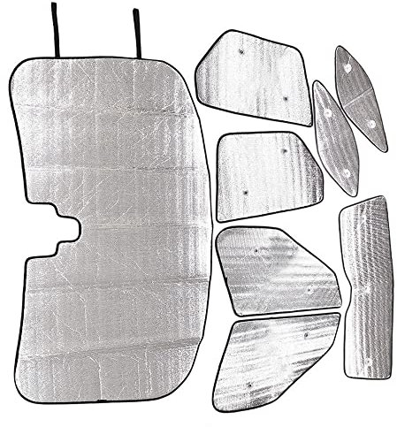 Parasol para parabrisas de coche adecuado para LAN-d Ro-ver Discovery 5, Parasol de parabrisas de coche Baceyong,