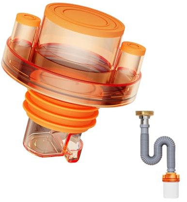 Bexdug Abflussrohr-Verschlussstopfen | Elastischer Abflussstopfen aus Silikon,Badezimmer-Waschbecken-Zubehör für Waschmaschinen-Abfluss, Mopp-Waschbecken-Abfluss, Badewannen-Abfluss