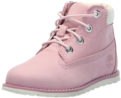 Timberland Pokey Pine Mid Side Zip Boot Chiusura Bambino, Nettare Rosa-nuovo 2024, 11.5 Toddler