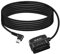 GELRHONR OBD Stromkabel für Dashcam, OBD2 auf Angle Type-C USB mit Schaltertaste, 24 Stunden Überwachung/ACC-Modus, 12-24 V bis 5 V 23 A, für Dashcam, GPS oder Radar-3.5M/11.5Ft