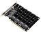 Osmond Tarjeta de expansión de disco duro protocolo NVME tarjeta de red de discos placa base ranura PCI-E16X a 4 módulos SSD NVME
