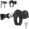Sorlpv Support de cadre pour porte-vélos de 25 cm de long, universel, court, verrouillable, support de cadre en aluminium pour tube en U : Ø 2,5-3 cm, pour diamètre du cadre du vélo : Ø 3-6 cm