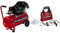 Einhell Kompressor TC-AC 420/50/10 V (2200 W., max. 10 bar, 50 l-Tank, 420 l/min Ansaugleistung, Druckminderer, Manometer, Ölschmierung, inkl. 15-tlg. Druckluftset mit Tasche)