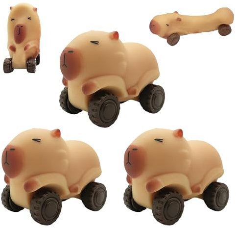 Anti Stress Spielzeug,3 Stück Kapybara-Kugelfisch Anti Stress Stressbälle,Squeeze Toy,Stress Squeeze Spielzeug,Soft Capybara Toys Anti Stress,Squeeze Spielzeug für Jungen und Mädchen