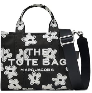 MARC JACOBS Damen The SMALL Tote Bag, Schwarz/Weiß