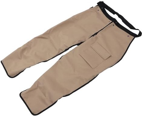 Chainsaw Chaps, Chainsaw Chaps For Men High Density Protective Trimmer Safety Trousers Chainsaw Pants For Men 60 to 125cm Waist Chainsaw Safety Gear For Courtyard Garden