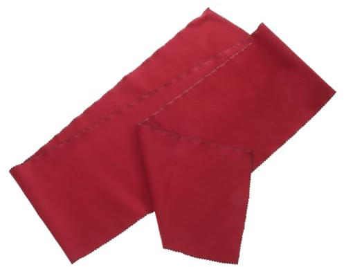 HONITANO Piano Tastatur Staubschutz Decke Wollstoff Rot Waschbar Klavier Abdeckung Für Tastaturpflege Und Kratzerschutz
