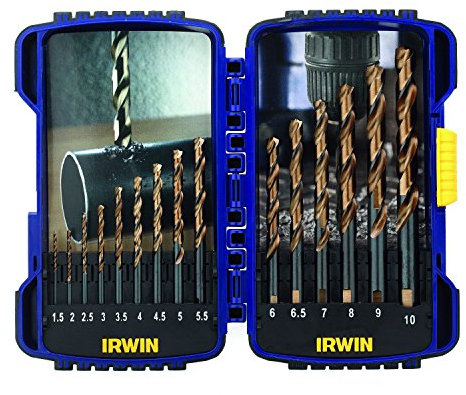 Irwin 10503992 Turbomax Pro Drill Bit Set, 15 Pieces