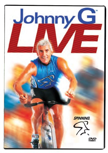 Spinning® Unisex-Adult Fitness DVD Johnny G Live, Full Color