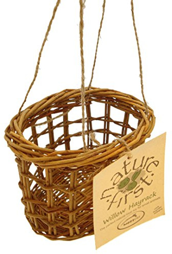 HAPPYPET Nature First Willow Hayrack for Small Animals