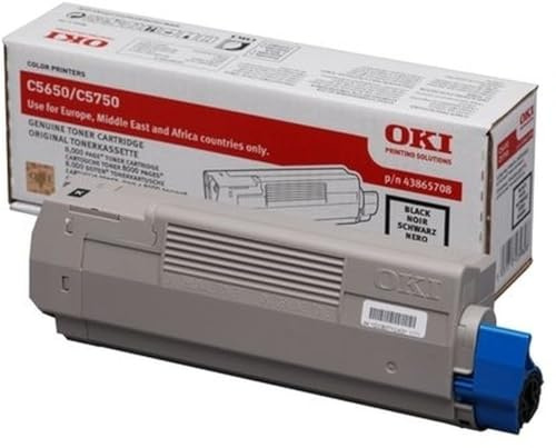 Oki 43865708 - C5650/5750 Black Toner (8K)