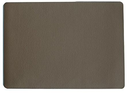 ASA Tischset Lederoptik, Kunstleder, Braun, 33 x 46 cm