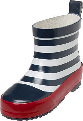 Playshoes Stivali In Gomma A Semialbero, Stivali In Gomma A Semialbero Unisex - Bambini e ragazzi, Maritim, 24 EU