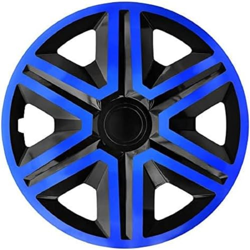 Radzierblende Action schwarz/blau 15 Zoll 4er Set