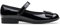 Clarks Scala Tap K, Ballerine, Bambine e ragazze, Nero Black Pat Black Pat, 32 EU