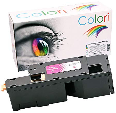 Alternativ Toner für Dell E525 Magenta für Dell E525 E525w Multifunction Printer von Colori