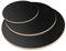 AUPROTEC Tischplatte 18mm rund Ø 900 mm schwarz Multiplexplatte melaminbeschichtet von 20cm-120cm auswählbar runde Sperrholz-Platten Birke Massiv Multiplex Holz Industriequalität
