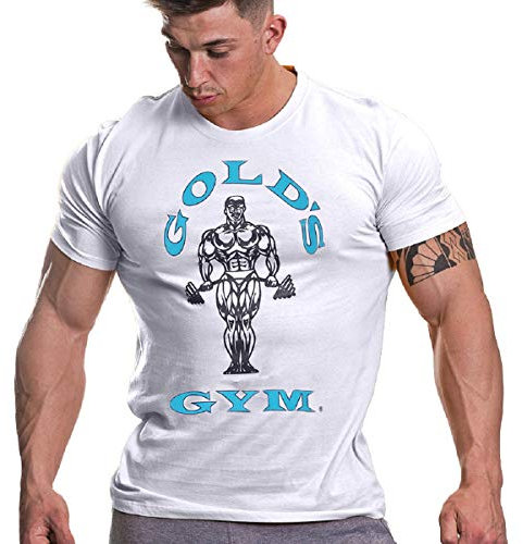 Gold's Gym GGTS002 Herren Muscle Joe Premium Fitness Workout T-Shirt