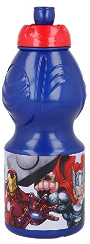 Stor 8412497577323Sport Bouteille d'eau 400 ml Capacité Avengers Rolling Thunder