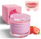 Masque, Gommage, Crème hydratante, Baume à lèvres à la fraise, pour éliminer les peaux mortes et les soins de la peau des lèvres