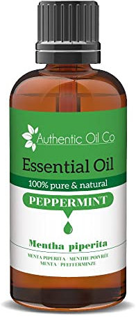 Huile essentielle de menthe poivrée pure et naturelle, (100 ml)