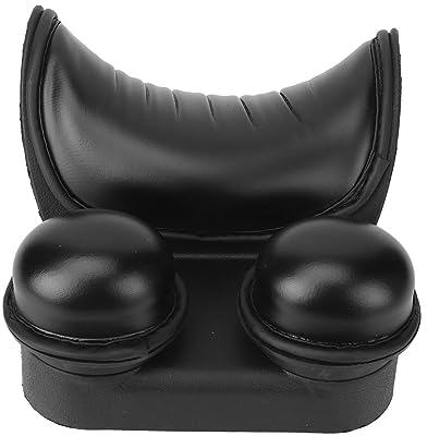 Salon Nackenkissen, Haarwaschbecken, Hair Spa Nackenstütze U Form, Shampoo Bowl Nackenstütze Saugkissen, Ergonomisch Weich, für Friseur Haare Waschen Waschbecken Salon Spa (schwarz)