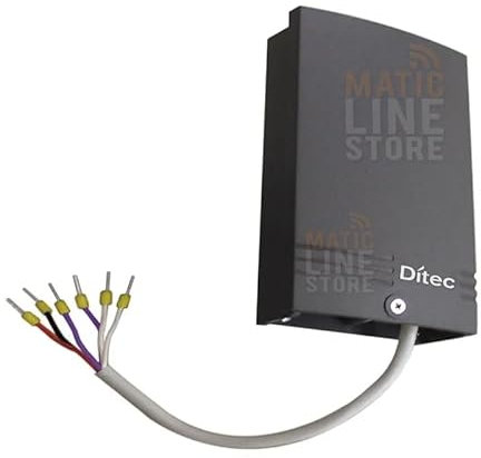 DITEC ZENXR2 RICEVITORE BICANALE 12-24V UNIVERSALE IN CONTENITORE DA ESTERNO COMPLETO DI MODULO DI MEMORIA ESTRAIBILE BIXMR2