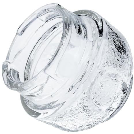 ensipart Lampenabdeckung aus Glas kompatibel mit AEG 8087690015 808769001/5 Glaskalotte für Backofenlampe