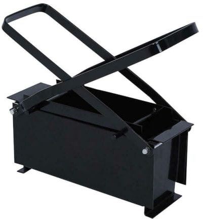 XHTLLO Fabricante De Briquetas, Hierro Para Trabajo Pesado, Buena Mano De Obra, Molde De Ladrillo Duradero, Estructura Fuerte, Uso Fácil, Máquina Para Hacer Registros De Papel Para Estufa, Para Calent