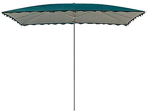 PANDAJOYS Großer Sonnenschirm für den Außenbereich mit Verstellbarer Höhe, kommerzielles faltbares Vordach, Wärmeisolierung, regenfest, Sonnenschutz, quadratischer Garten-Sonnenschirm 3 x 2 m