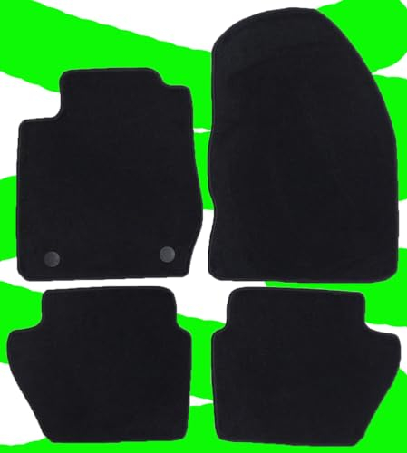 AUTOTEPPICH-STYLERS Q100+ Fußmatten Set passend für Ford Fiesta JA8 7 MK7 2008-2011 Matten