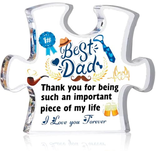 Gift for Dad - Placas acrílicas grabadas