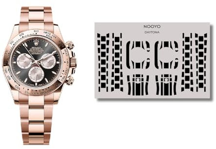 NOOYO Schutzfolie für Rolex Daytona 126505 Vollgold Modelle Schutz für Gehäuse, Schließe und Armband
