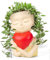 NINNSSOT Blumentopf Gesicht, Lustige Blumentöpfe Kopf Harz Sukkulenten Topf, Small Unique Face Flower Pots Plant Pots