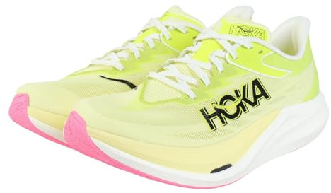 Hoka Unisex-Adult Rocket X 3 Sneaker, Sunlight/Neon Hoka Citrus, 11 Women/10 Men